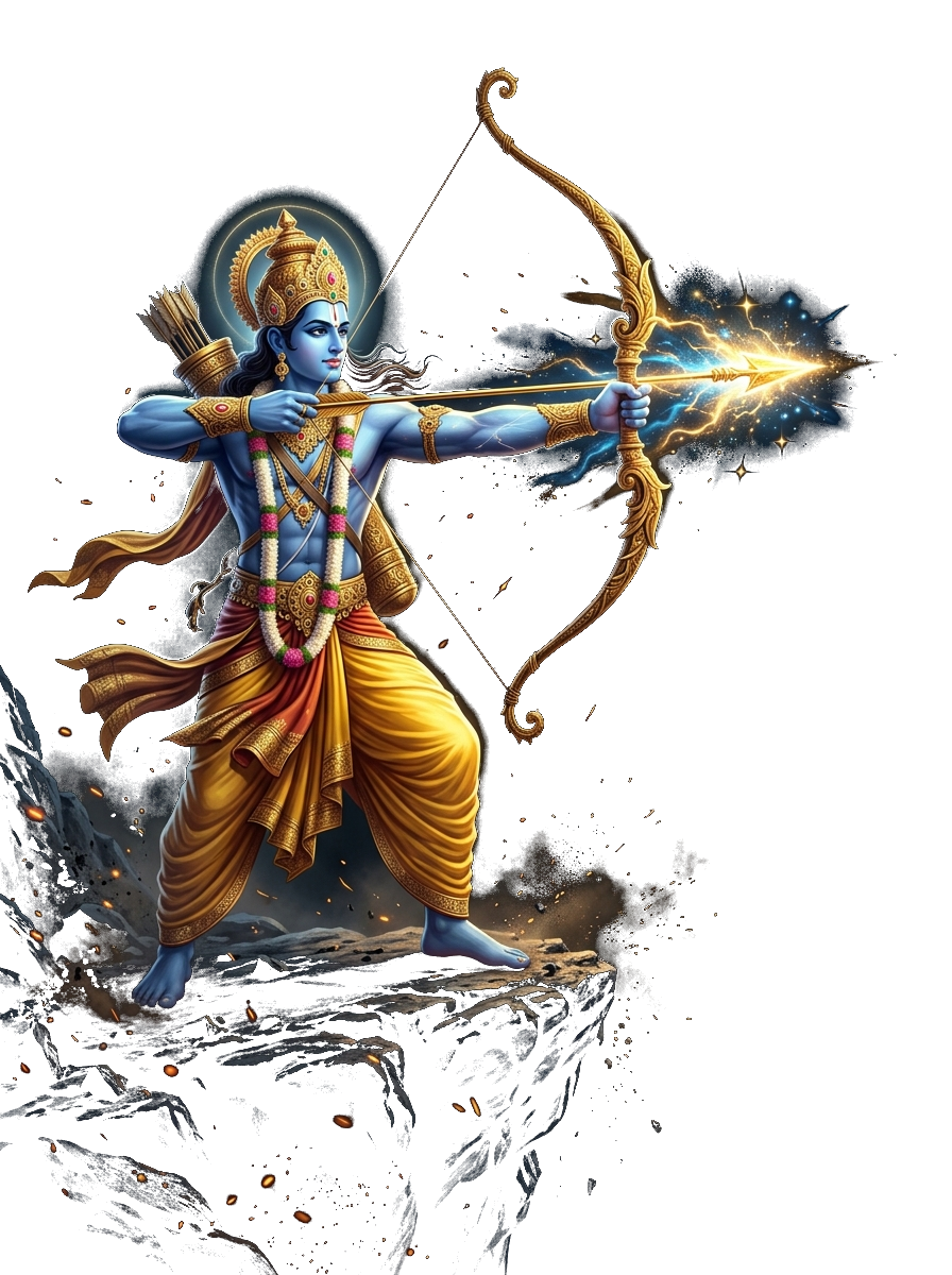 Lord Ram with Kodanda Bow