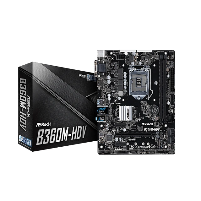 Asrock B360M HDV Motherboard