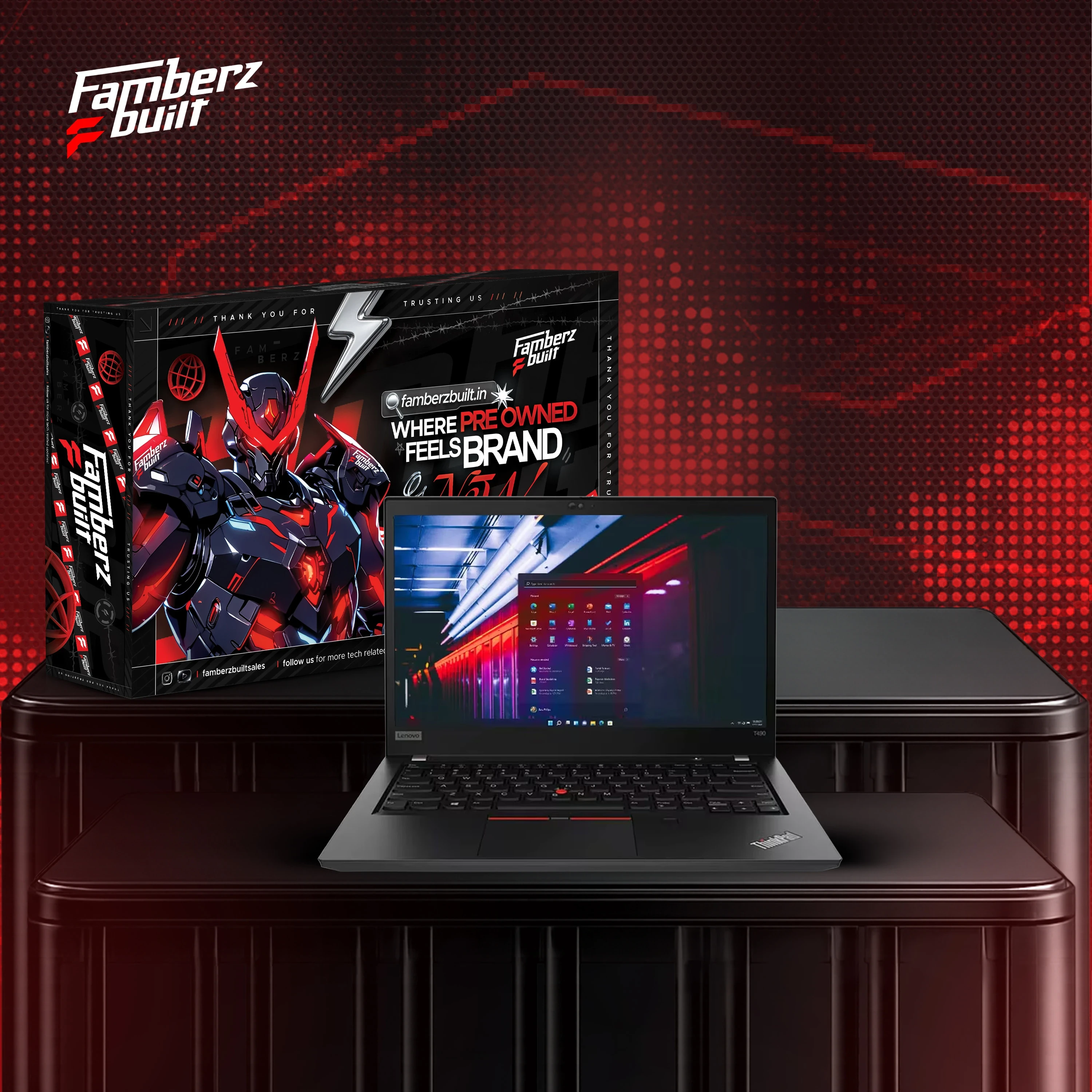 Lenovo ThinkPad T490 (Intel Core i7 10th Gen / 16GB RAM / 512GB SSD / 14-inch) (Pre-Owned) 6 Months Warranty