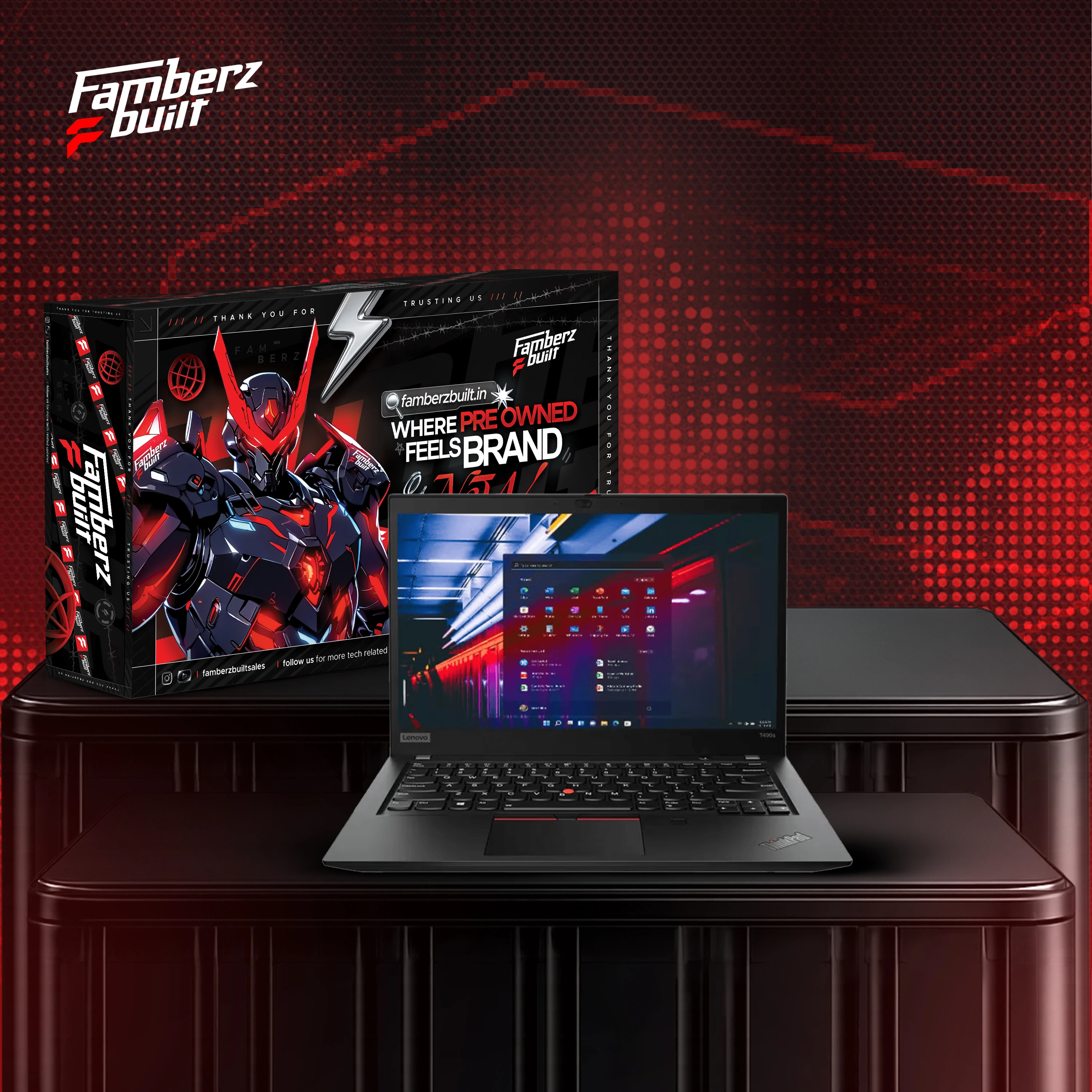 Lenovo ThinkPad T490 (Intel Core i7 10th Gen / 16GB RAM / 512GB SSD / 14-inch) (Pre-Owned) 6 Months Warranty
