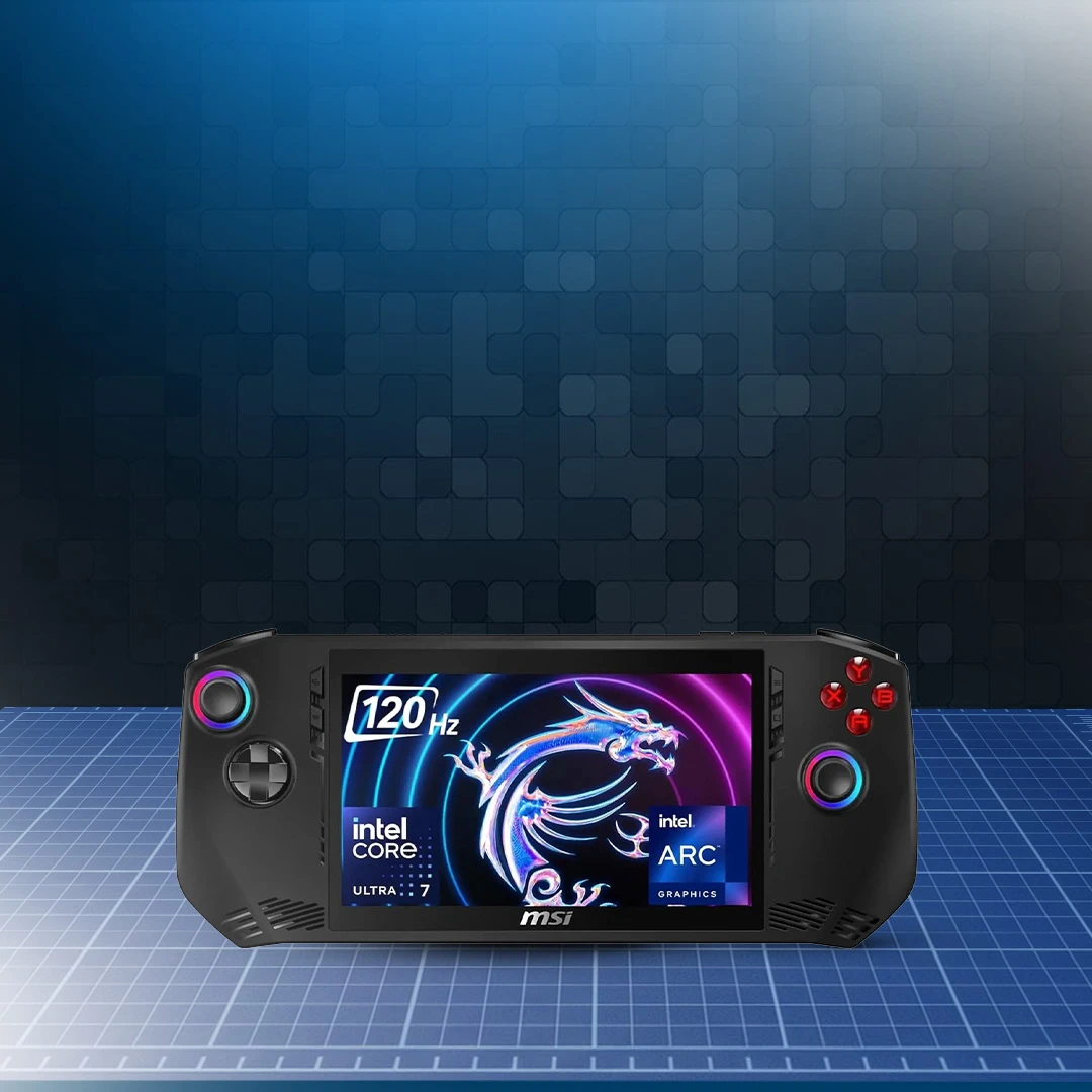 MSI Claw Gaming Handheld (Intel Core Ultra 7 155H / 16GB RAM / 512GB SSD) (Pre-Owned) 6 Months Warranty