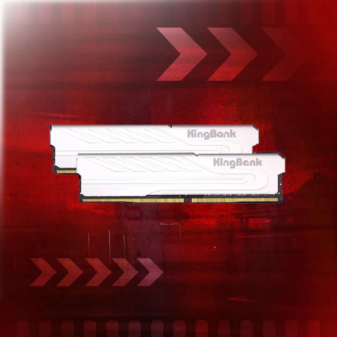 KINGBANK DDR5 Heatsink UDIMM 6000MHz 32GB  12 months warranty