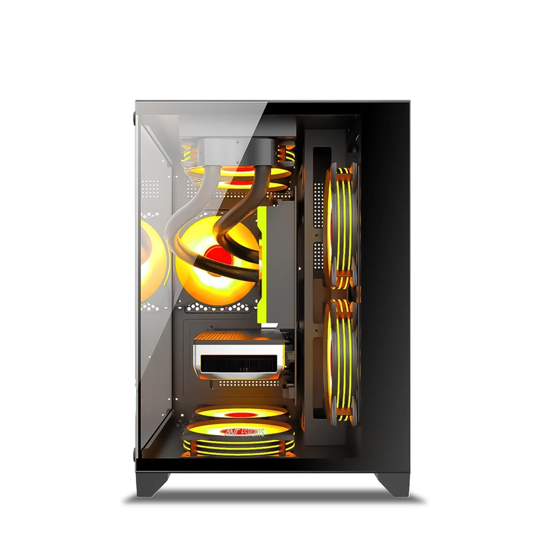 Ant Esports Crystal Z2 ARGB M-ATX Mid Tower Case