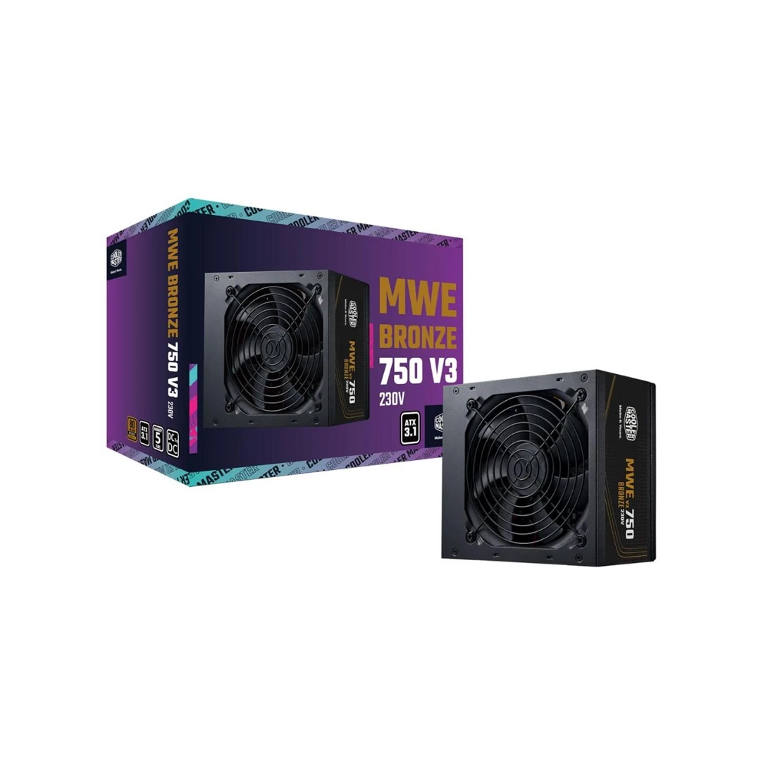 Cooler Master MWE Bronze 750 V3 ATX 3.1 80 Plus Bronze