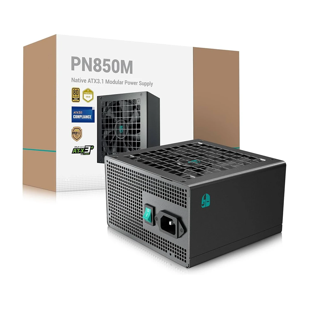 DeepCool PN850M ATX 3.1 850 Watt 80 Plus Gold Fully Modular