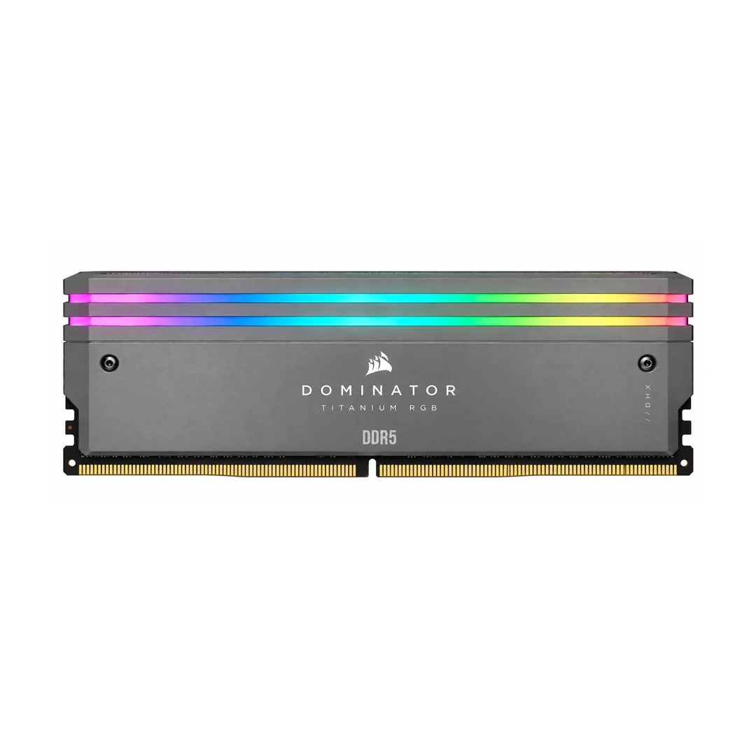 Corsair Dominator Titanium RGB 32GB (16GBx2) DDR5 CL30 6000MHz (Grey)