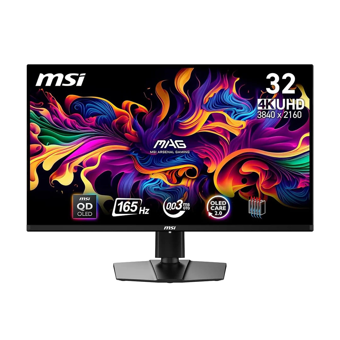 MSI MAG 321UP QD-OLED | 32 Inch 2160p UHD (4K) 165Hz OLED 0.03ms