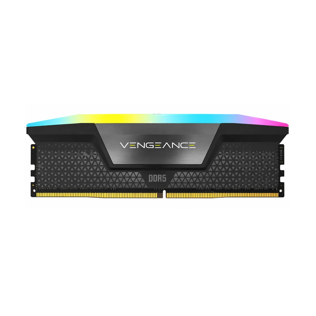 Corsair Vengeance RGB 8GB (8GBx1) DDR5 CL40 5200MHz RAM (Black)