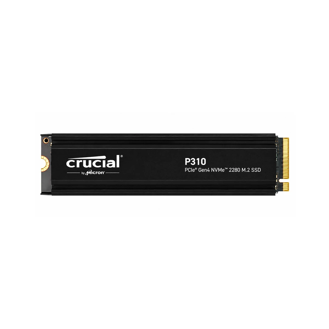 Crucial P310 1TB with Heatsink M.2 NVMe Gen4 7100MB/s Internal SSD