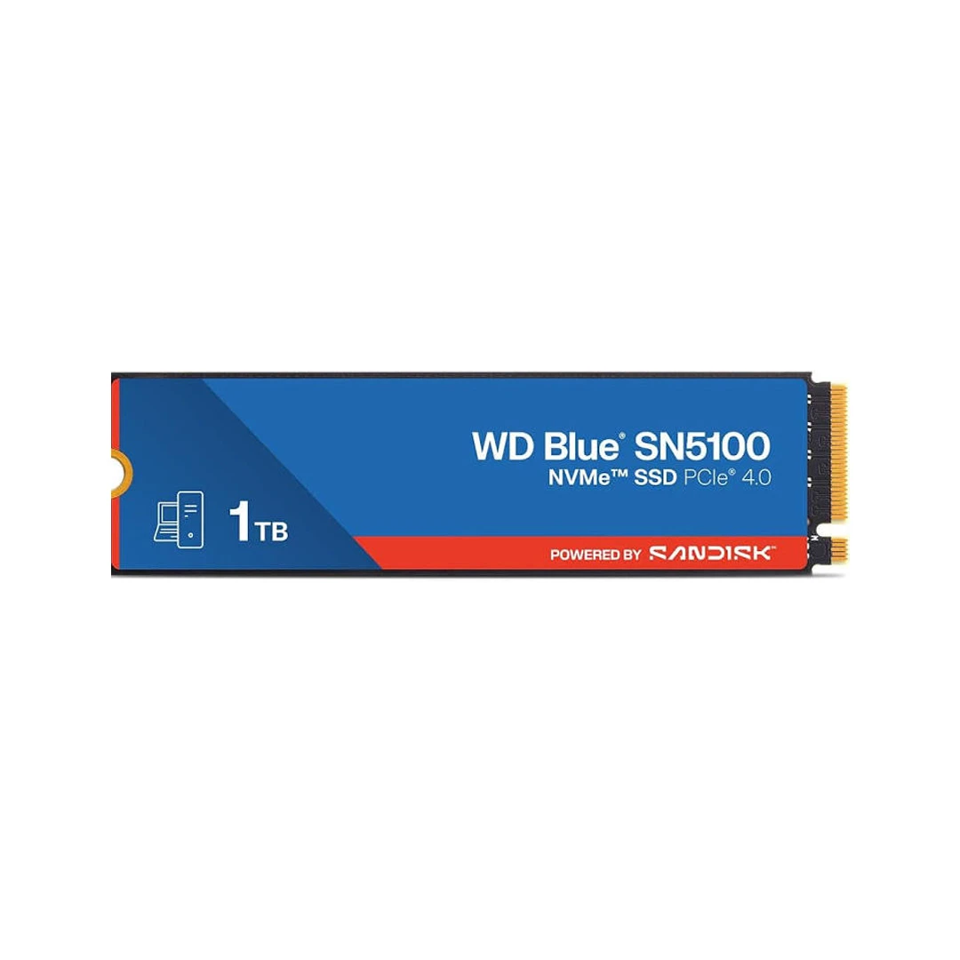 Western Digital Blue SN5100 1TB M.2 NVMe Gen4 7100MB/s Internal SSD