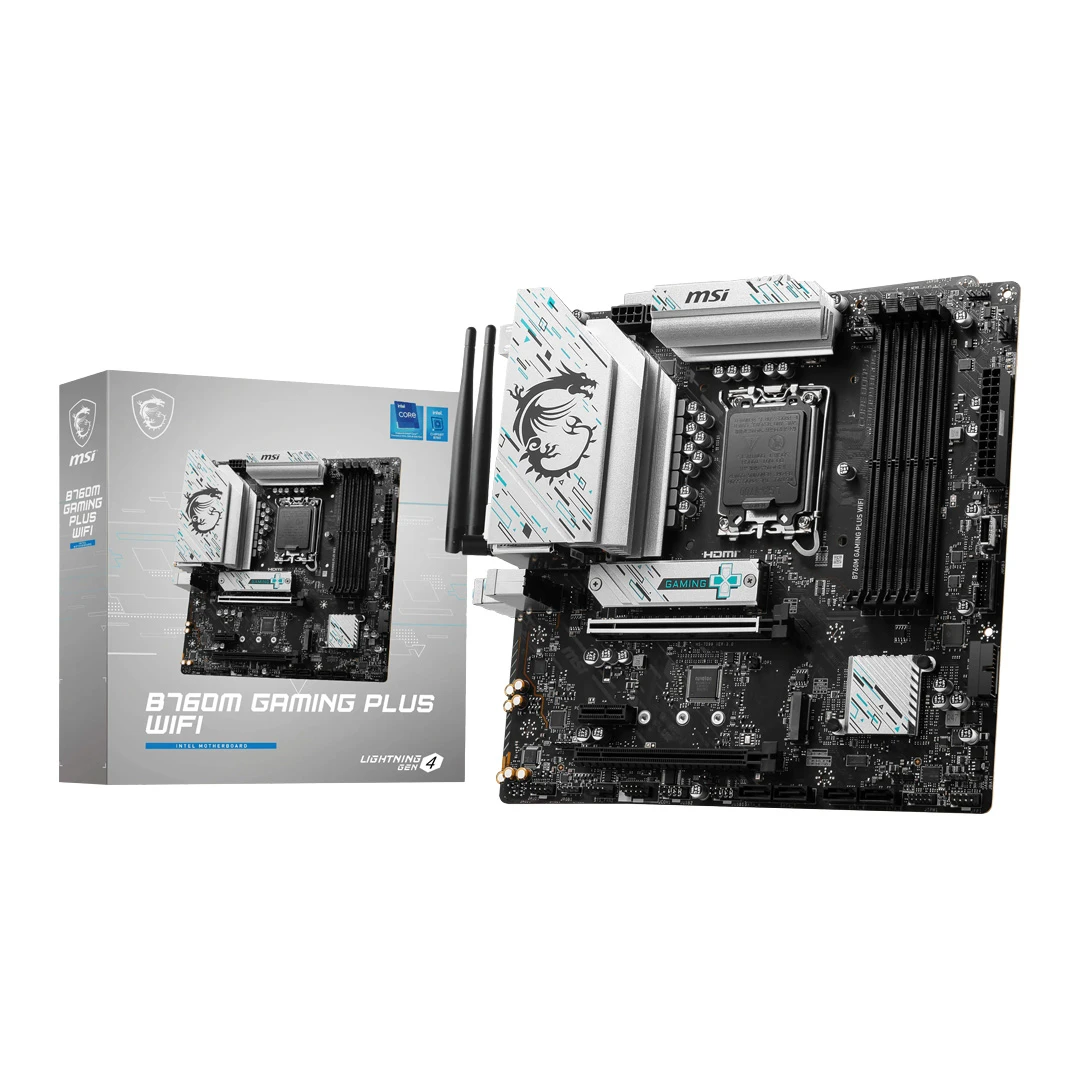 MSI B760M Gaming Plus WIFI DDR4 Motherboard