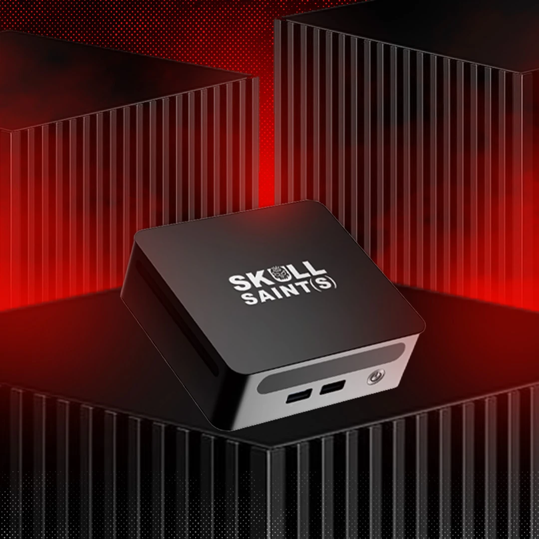 SkullSaints Mini PC – Ryzen 9 5900HX (Pre-Owned) – 12 Months Warranty