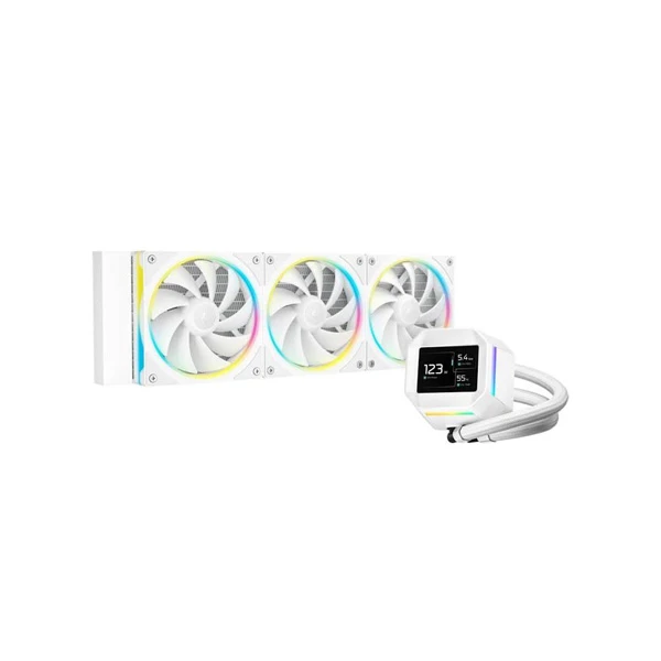 DeepCool LM360 WH ARGB with IPS LCD Display (White)