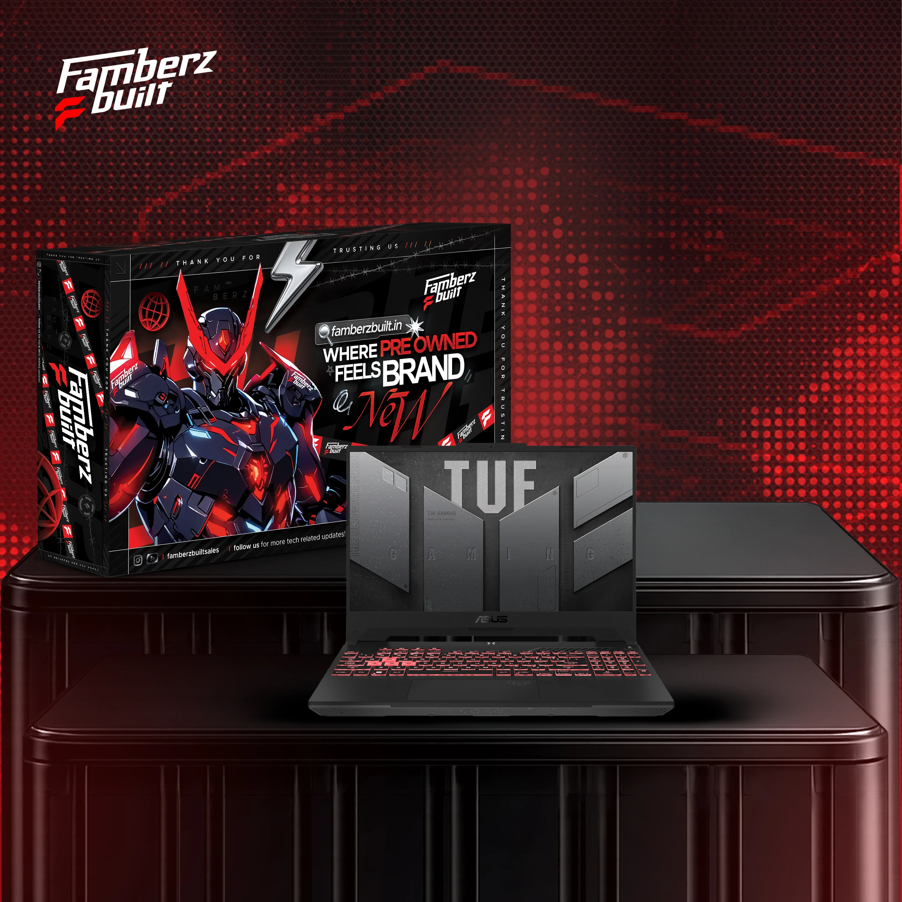 ASUS TUF A15 Gaming Laptop (Pre-Owned) – 6 Months Warranty