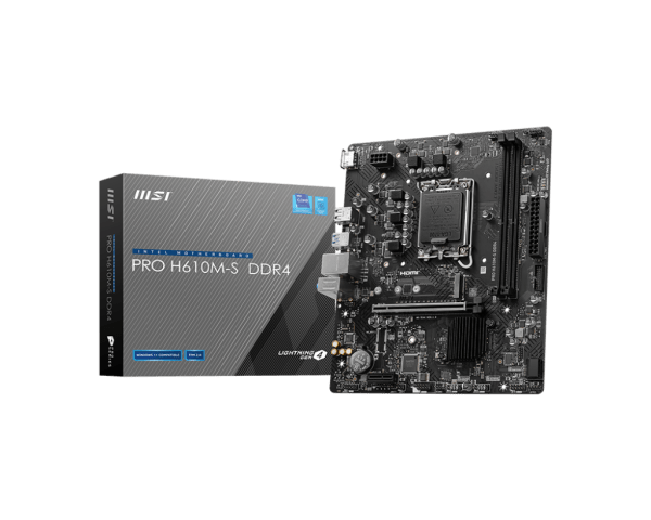 MSI Pro H610M-S DDR4 Motherboard