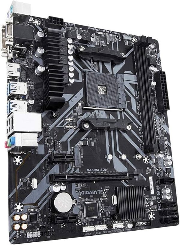 Gigabyte B450M-S2H Motherboard - Image 2