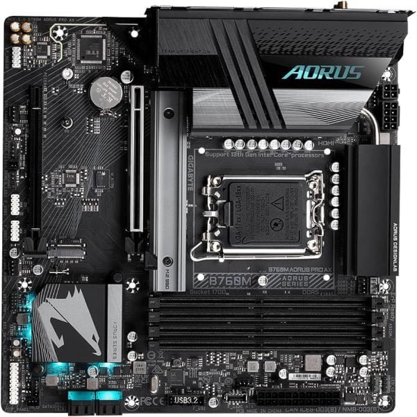 Gigabyte B760M Aorus Pro Motherboard - Image 2