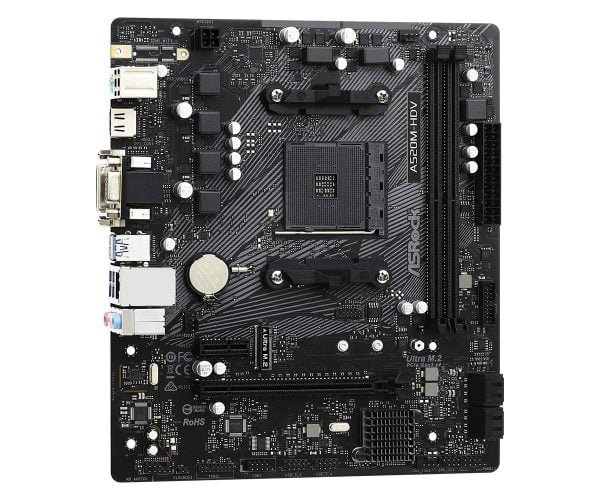 Asrock A520M-HDV DDR4 Motherboard - Image 2