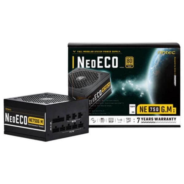 Antec NE750G M 750 Watt 80 Plus Gold SMPS
