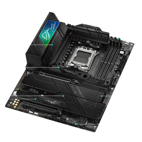 Asus ROG Strix X670E-F Gaming WiFi Motherboard - Image 2