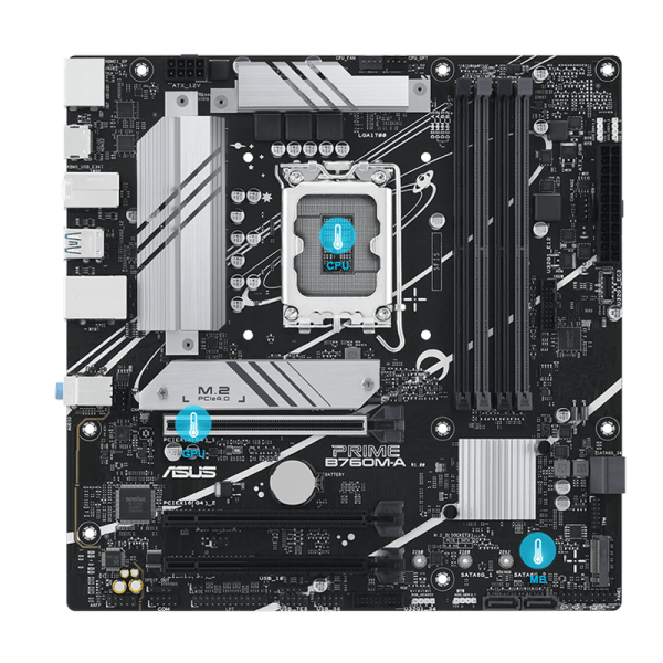 Asus Prime B760M-A Motherboard - Image 2