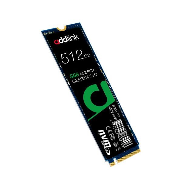 Addlink S68 512GB M.2 NVMe Internal SSD