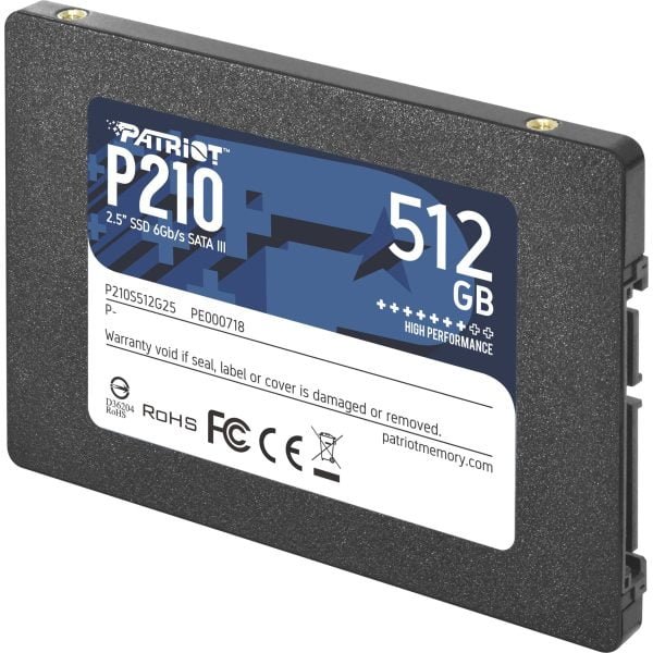 Patriot P210 512GB Internal SSD