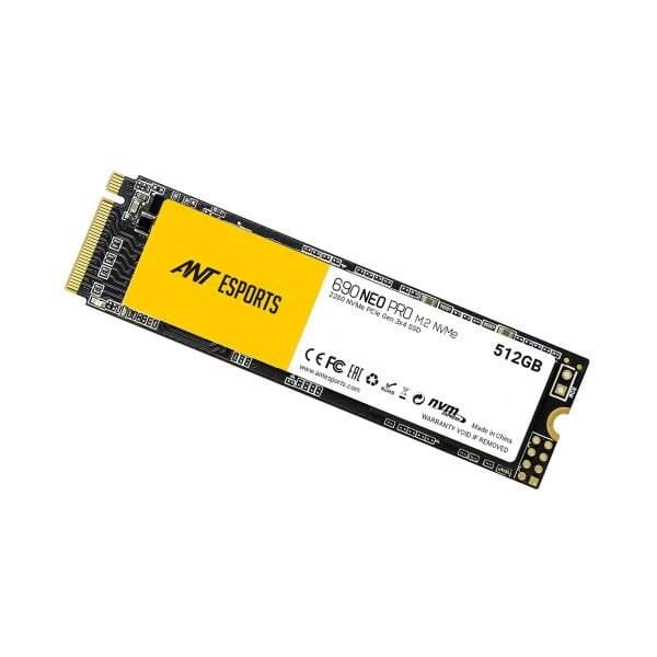 Ant Esports 690 Neo Pro 512GB M.2 NVMe Internal SSD