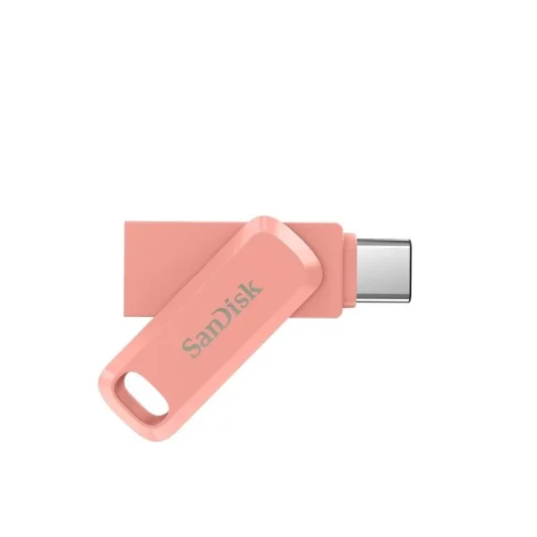 SanDisk Ultra Dual Drive Go 128GB Type-C OTG Pen Drive (Peach)