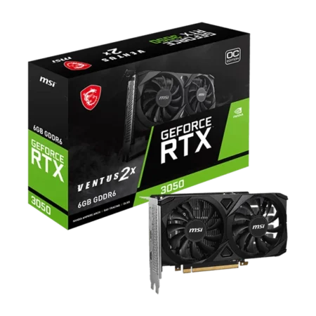 MSI RTX 3050 Ventus 2X OC 6GB Graphics Card