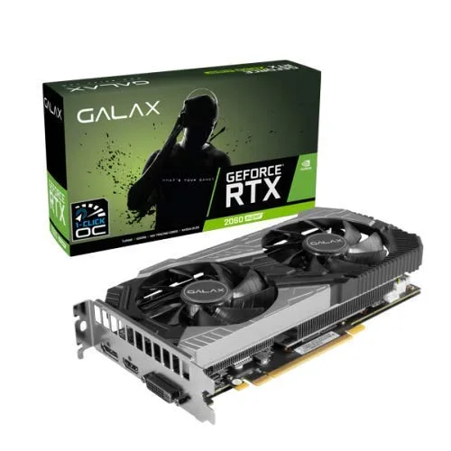 GALAX GeForce RTX 2060 Super (1-Click OC) (PRE OWNED)