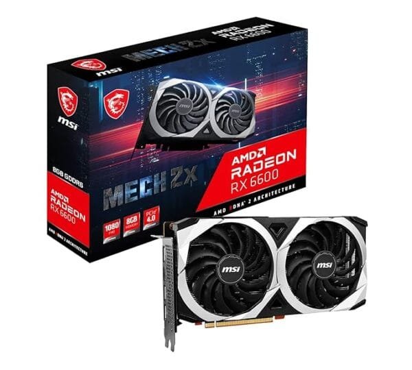 MSI RX 6600 Mech (Pre owned)