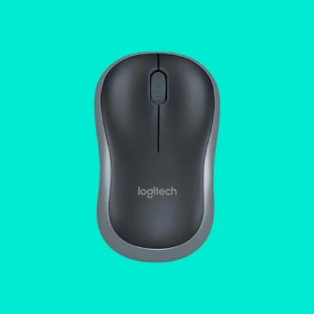 Logitech M185 Wireless Mouse (Grey)