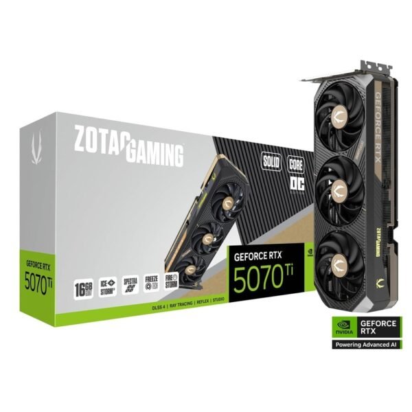 Zotac RTX 5070 Ti Solid Core OC 16GB GDDR7