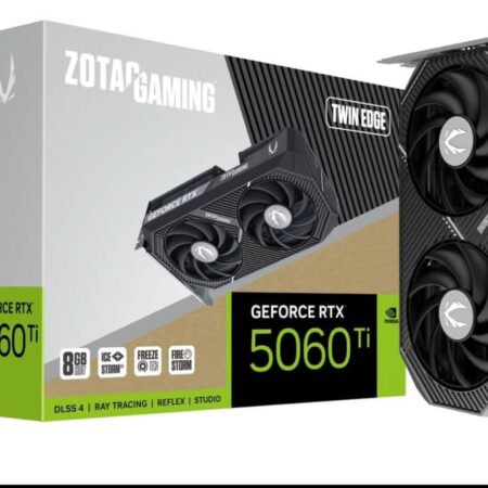 ZOTAC GAMING GeForce RTX 5060 Ti 8GB Twin Edge(Preowned) Complete 5 Years warranty