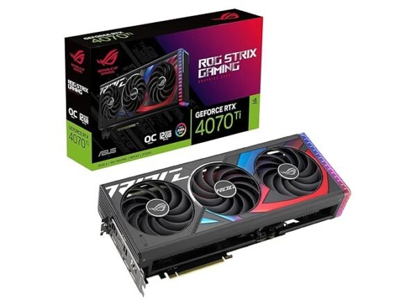 ASUS Rog Strix Nvidia Geforce RTX 4070 Ti Oc Edition Gaming Graphics Card